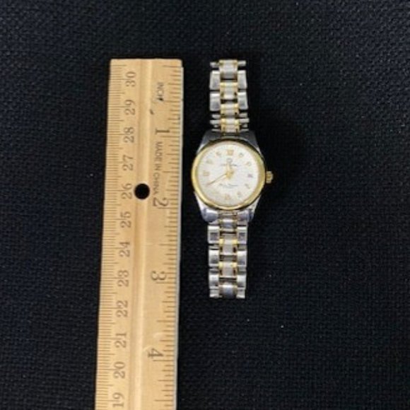 Carnival 1986 Two-Toned Women\'s Watch